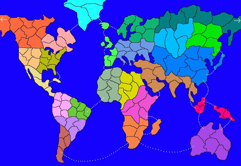 the map